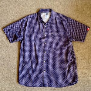 The North Face Mens Short Sleeve Button Down